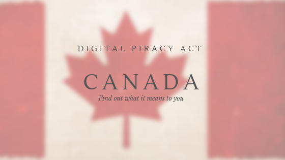 Digital Piracy act Canada